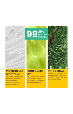 Mousse nettoyante bio - Visage - 125 ml