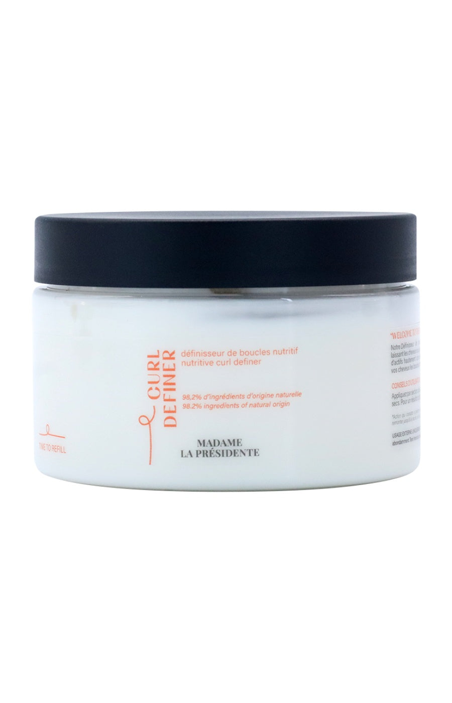 Crème définissante de boucles - Cheveux bouclés, frisés et crépus - 250 ml