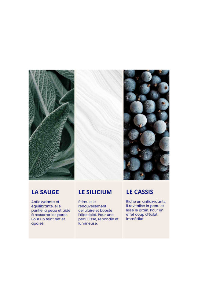 Masque gommage minéral bio - Zinc & sodium - Visage - 50 ml