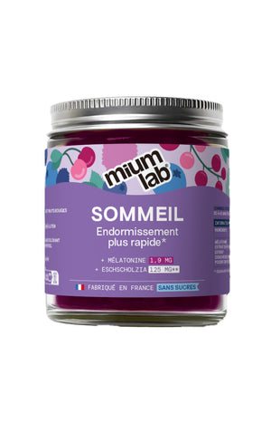 Gummies sommeil - Mûre & myrtille - Sans sucres - 21 jours