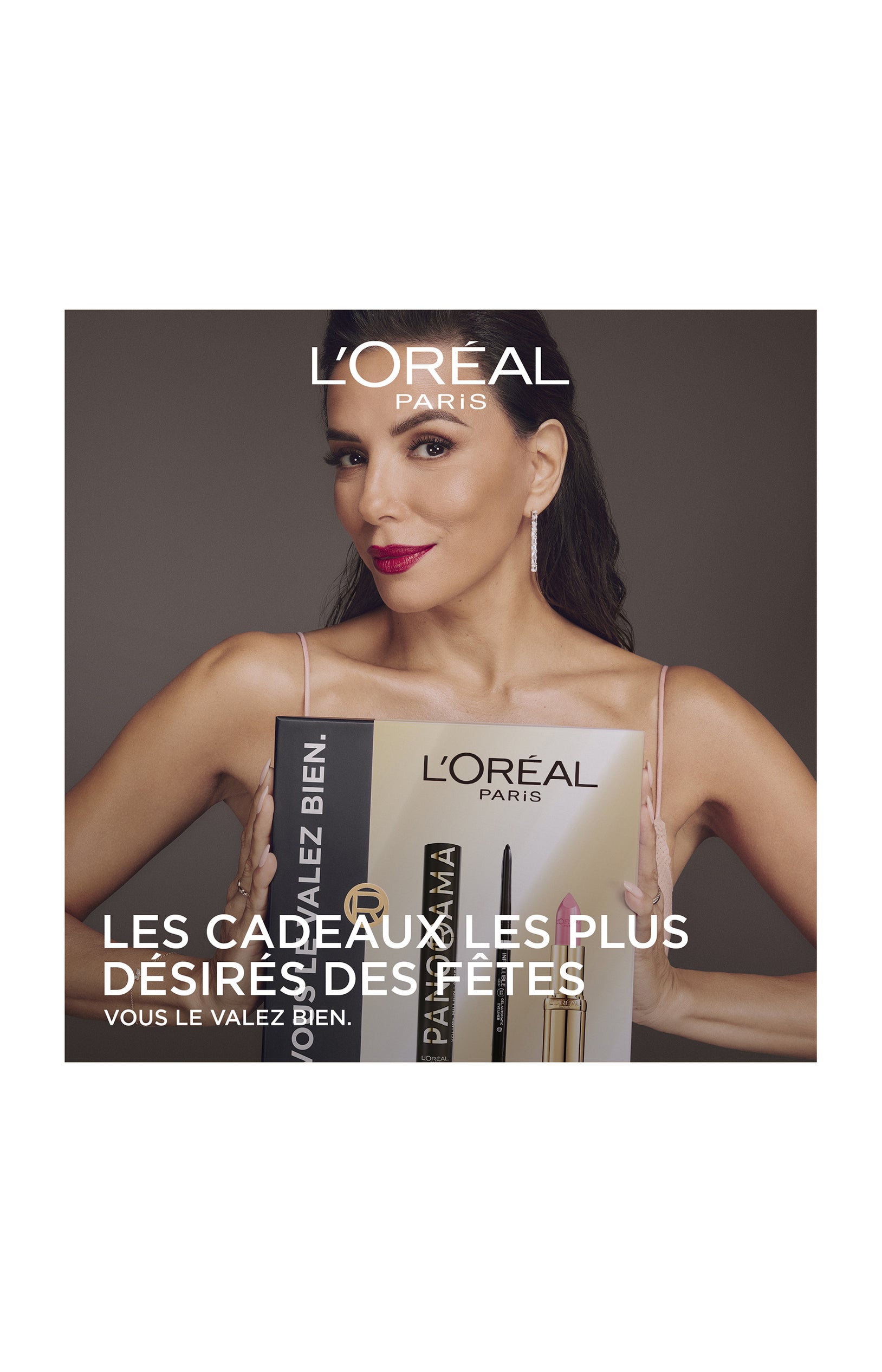 Coffret mascara, eyeliner & rouge à lèvres - 3 produits