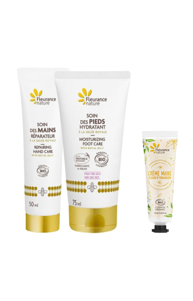 Soins réparateurs bio mains & pieds - Gelée royale