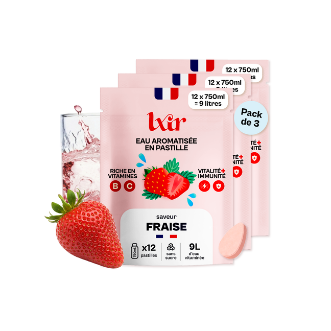 Coffret - Fraise x3