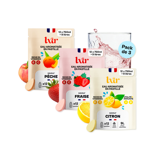 Coffret - Citron Pêche Fraise