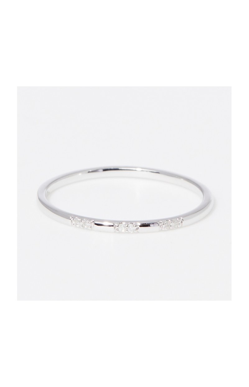 Bague Pour Toujours - Or blanc 375/1000 & diamant