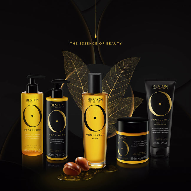 Coffret rituel beauté hydratation - Orofluido - Huile d'argan - Cheveux & corps - 2 x 50 ml
