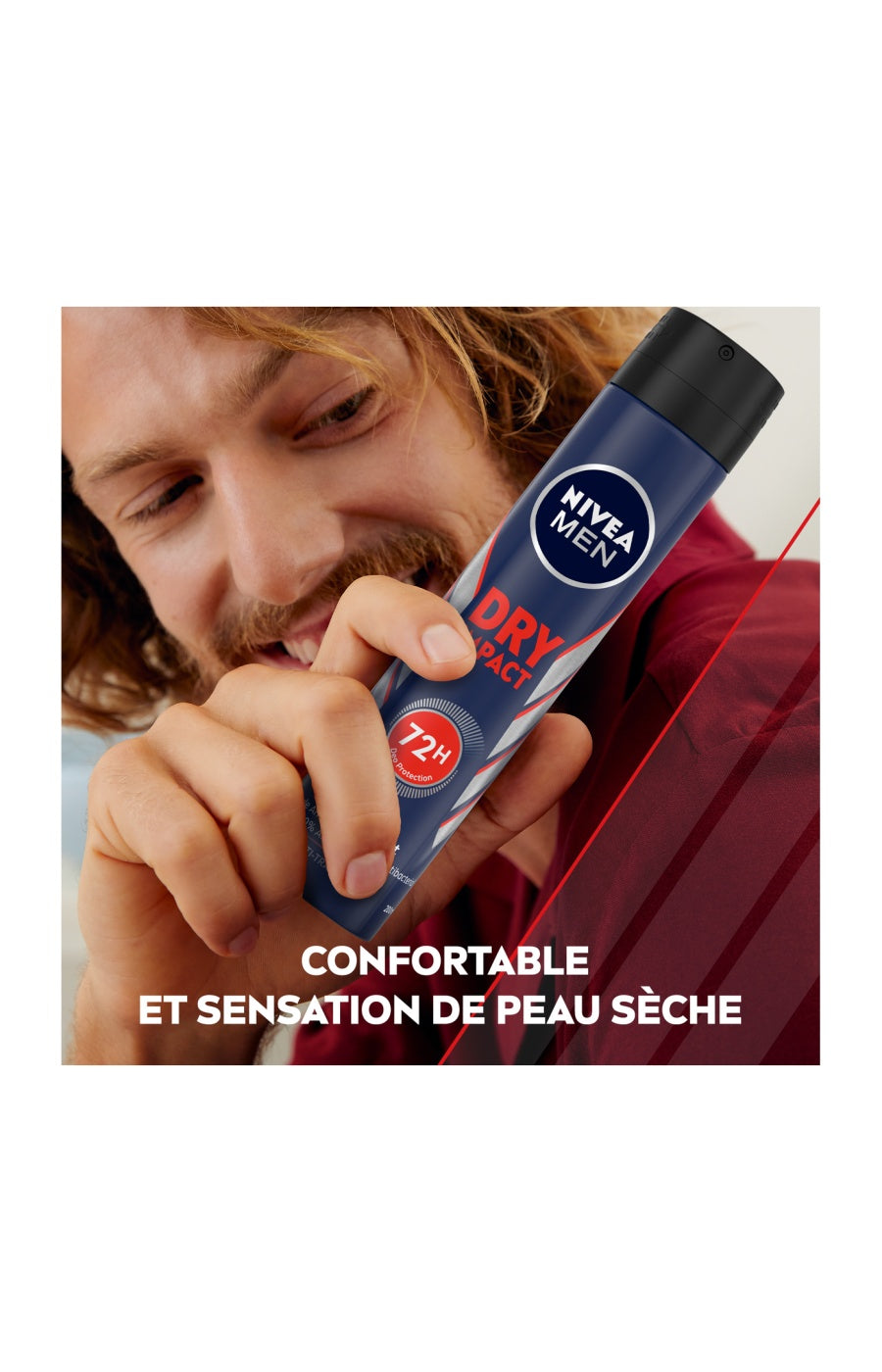 Déodorant spray 72h - Dry Impact - Homme - 200 ml