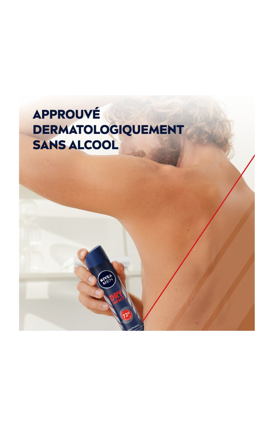 Déodorant spray 72h - Dry Impact - Homme - 200 ml