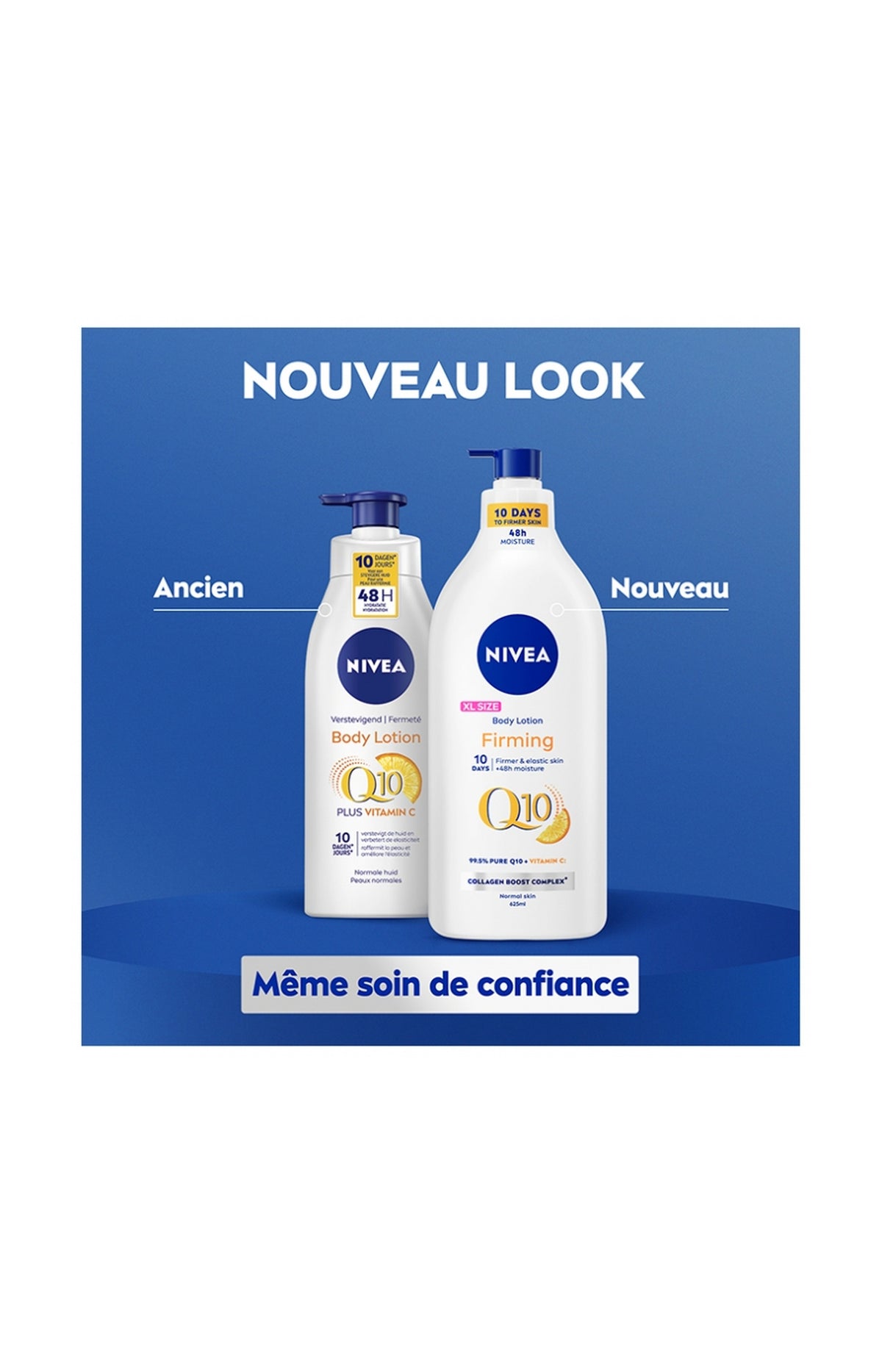 Lait corps hydratant fermeté Q10 - 625 ml