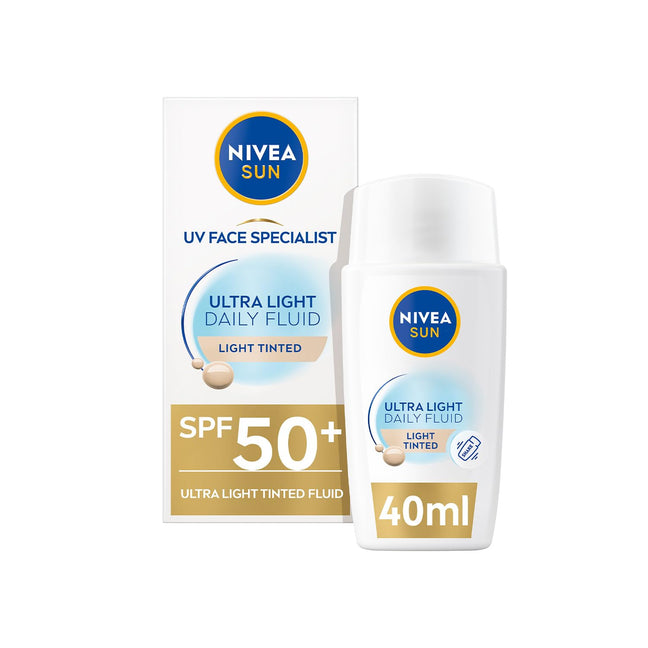Fluide teinté  SPF50+ - Acide hyaluronique - 40 ml