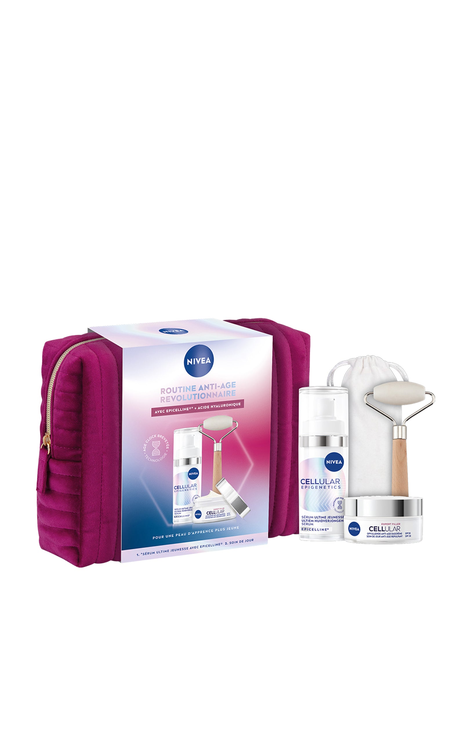 Trousse routine anti- âge - Epicelline et Acide hyaluronique