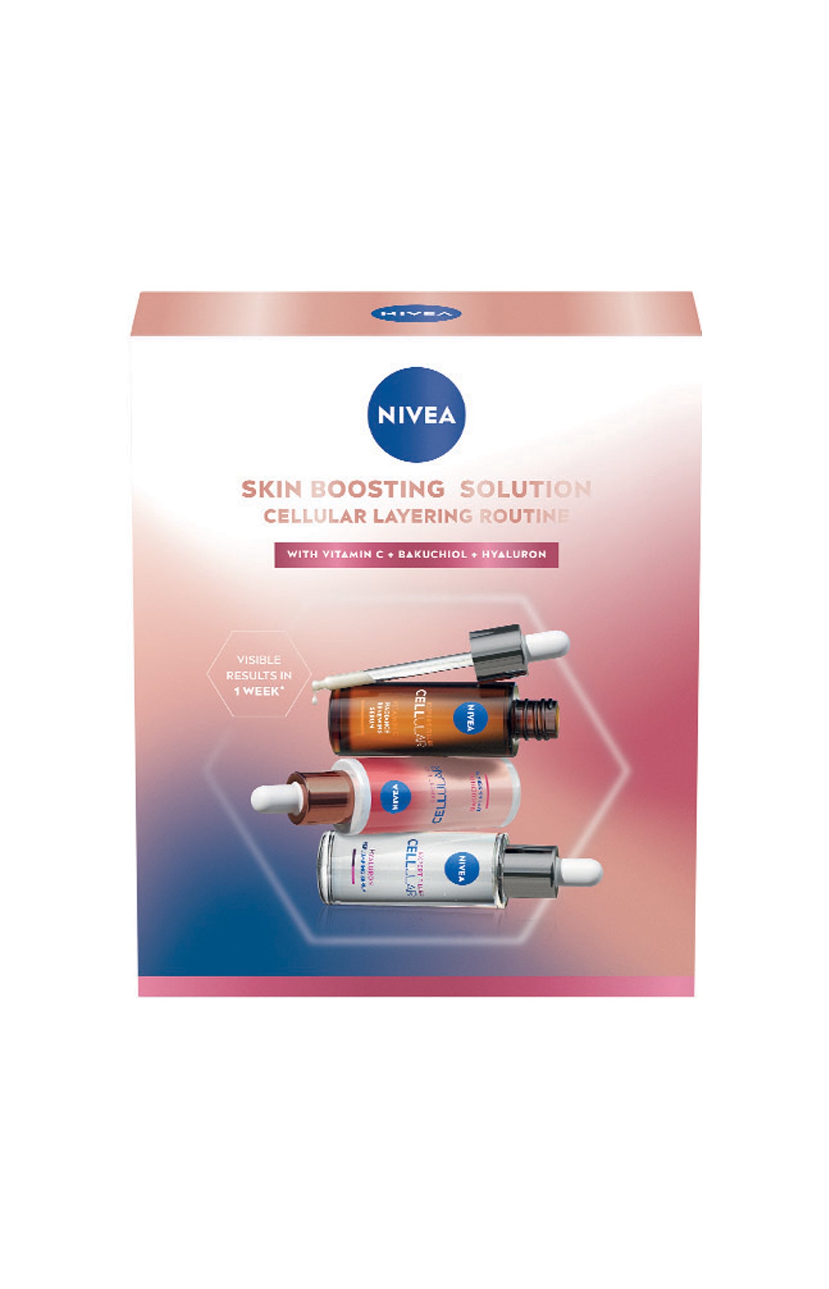 Coffret Skin Boosting - Solution Cellular - x 3 Sérums Layer
