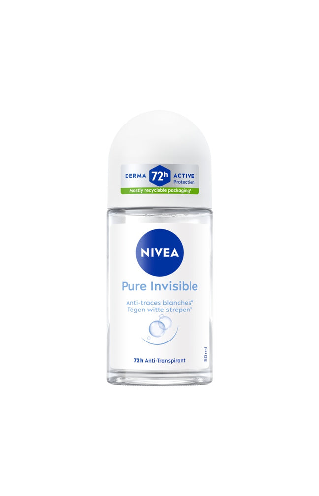 Déodorants bille 72h - Pure Invisible - 2 x 50 ml