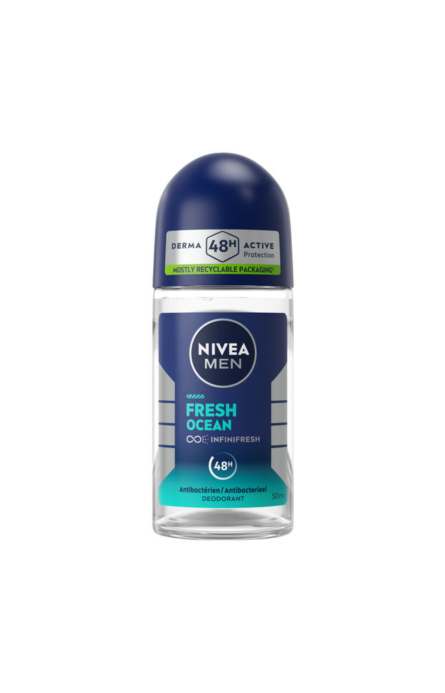 Déodorants bille 48h - Fresh Ocean - Homme - 2 x 50 ml