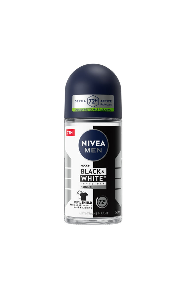 Déodorants bille 72h - Black & White - 2 x 50 ml