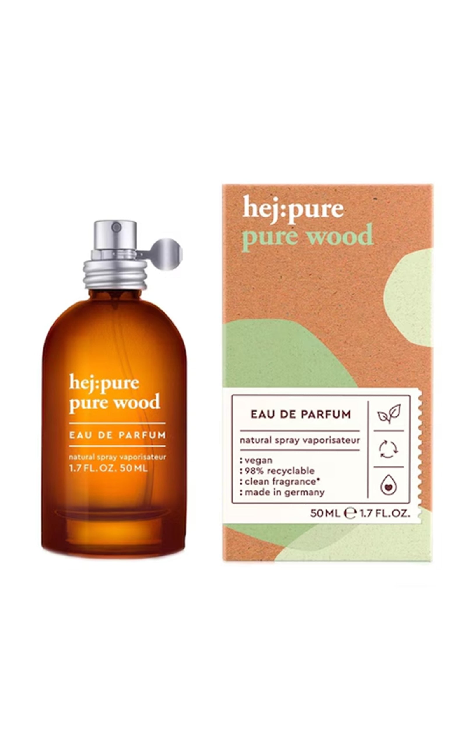 Pure Wood Eau de Parfum - Boisé - Mixte - 50 ml