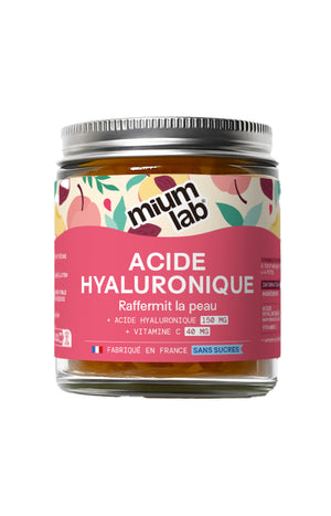Gummies acide hyaluronique - Pêche - Sans sucres - 21 jours