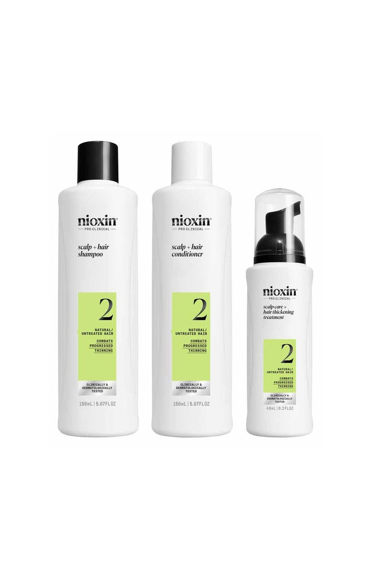 Routine anti-chute & traitement du cuir chevelu Nioxin - Format 150 ml