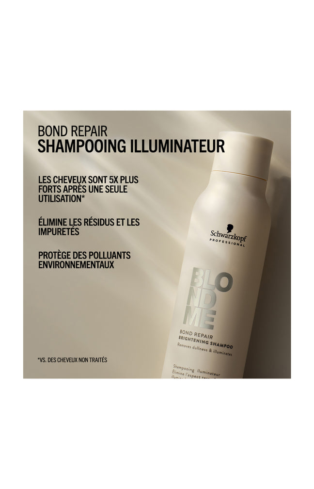 BlondMe Shampoing Illuminateur BondRepair