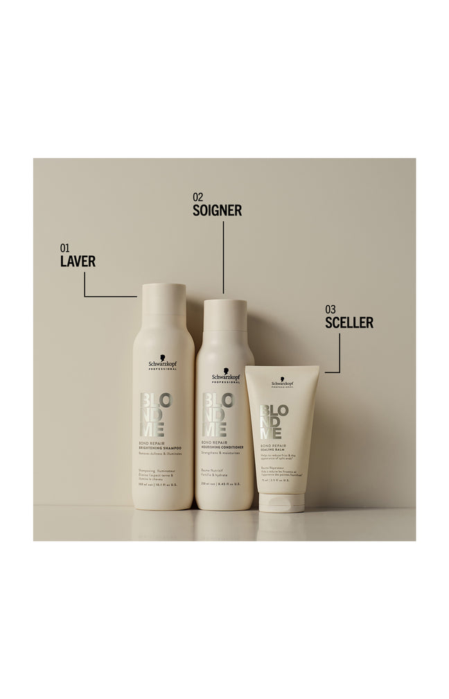 BlondMe Shampoing Illuminateur BondRepair