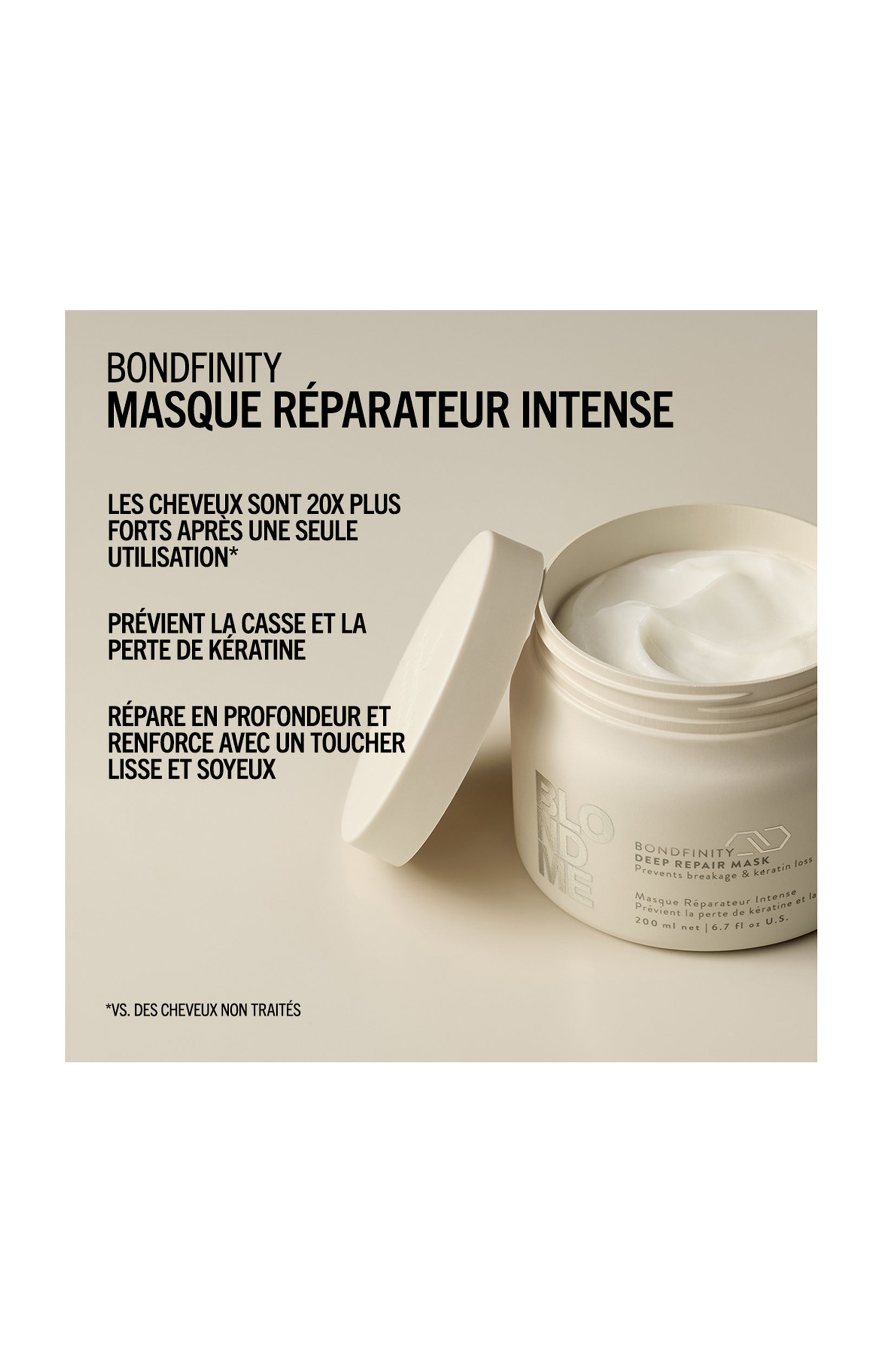 Masque Réparateur Intense BlondMe