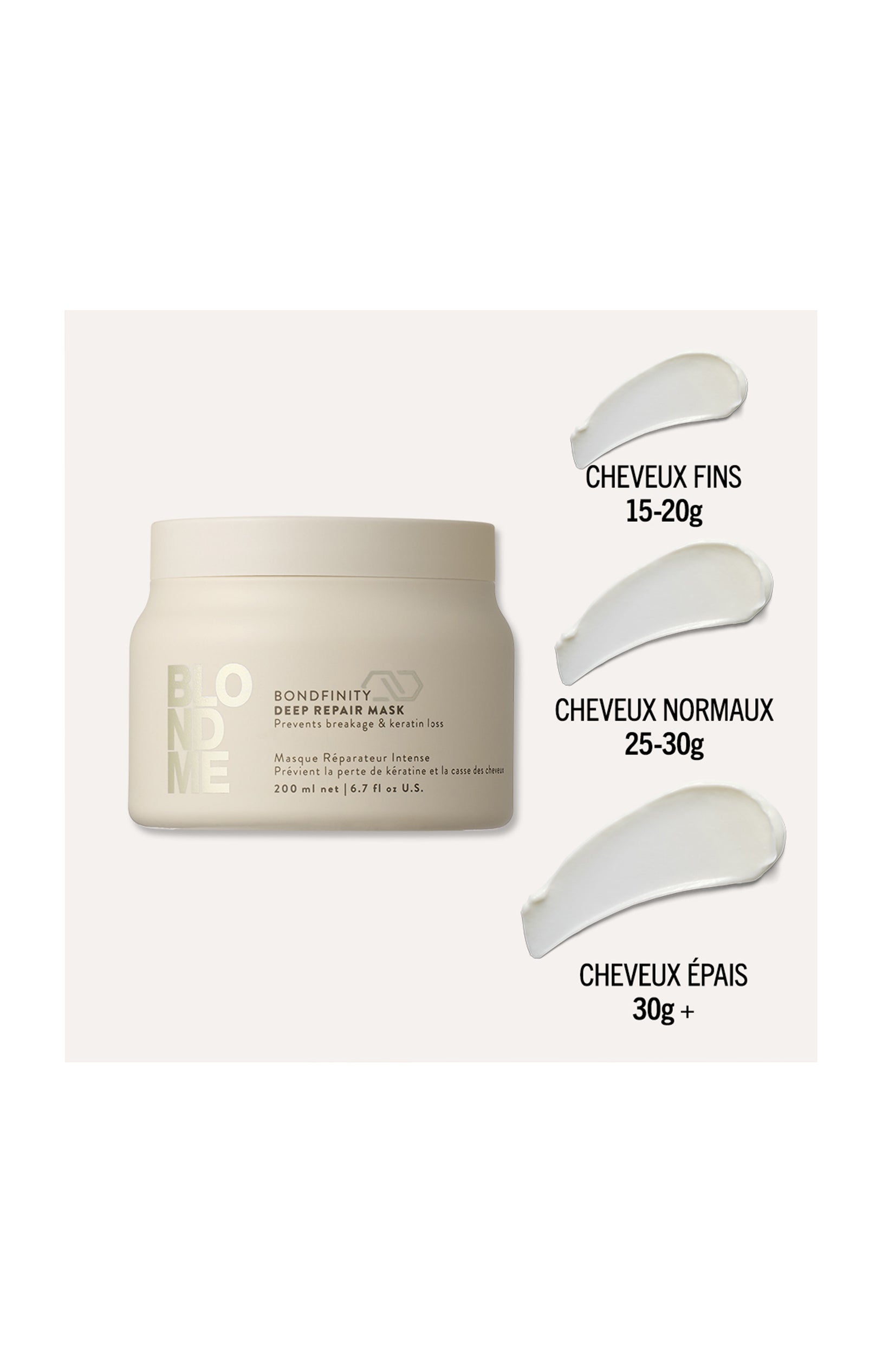 Masque Réparateur Intense BlondMe