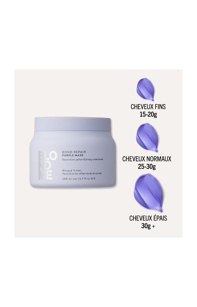 Masque Violet BlondMe