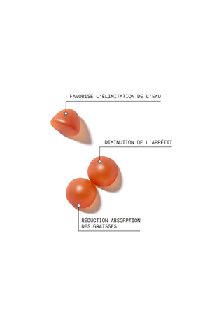 Cures gummies minceur - Pomme & vanille - Sans sucres - 3 mois