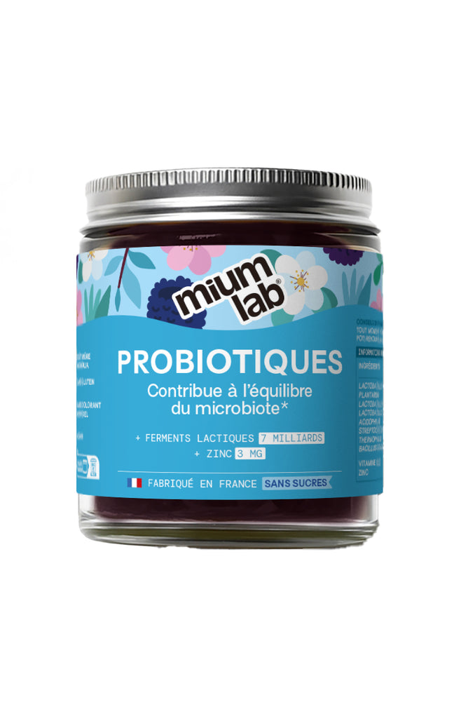 Gummies inconforts digestifs - Probiotiques - Sans sucres - Mûre - 21 jours