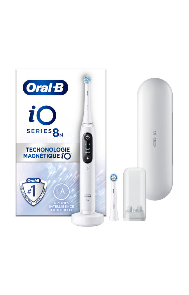 Brosse à dents électrique - iO8n - Blanc