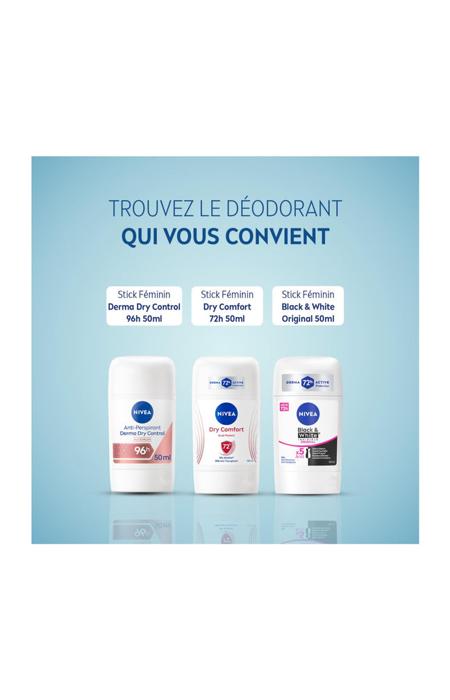Déodorants stick 72h - Dry Comfort - 2 x 50 ml