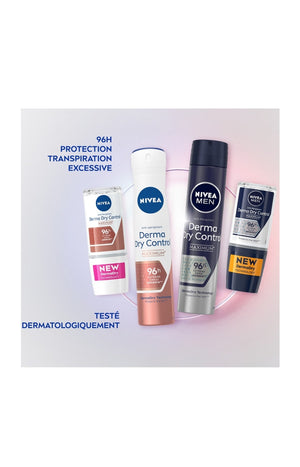 Déodorants bille 96h - Derma Control - Homme - 2 x 50 ml