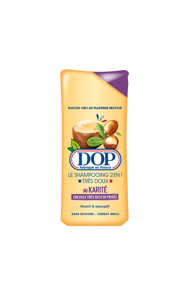 Lot de shampoings 2en1 karité - 500 ml - 2 produits