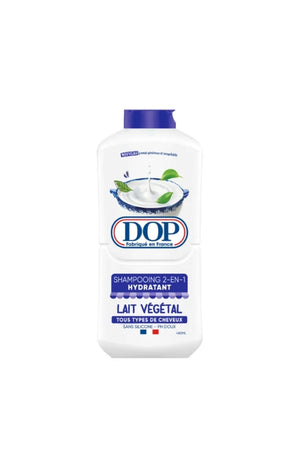 Lot de shampoings 2en1 lait végétal - 480 ml - 2 produits