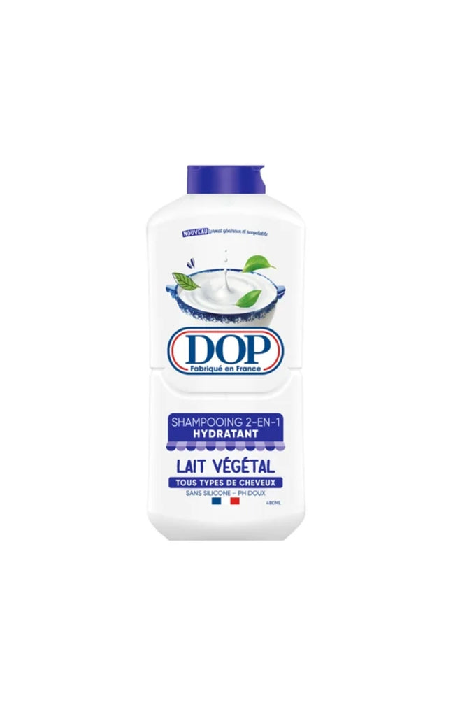 Lot de shampoings 2en1 lait végétal - 480 ml - 2 produits