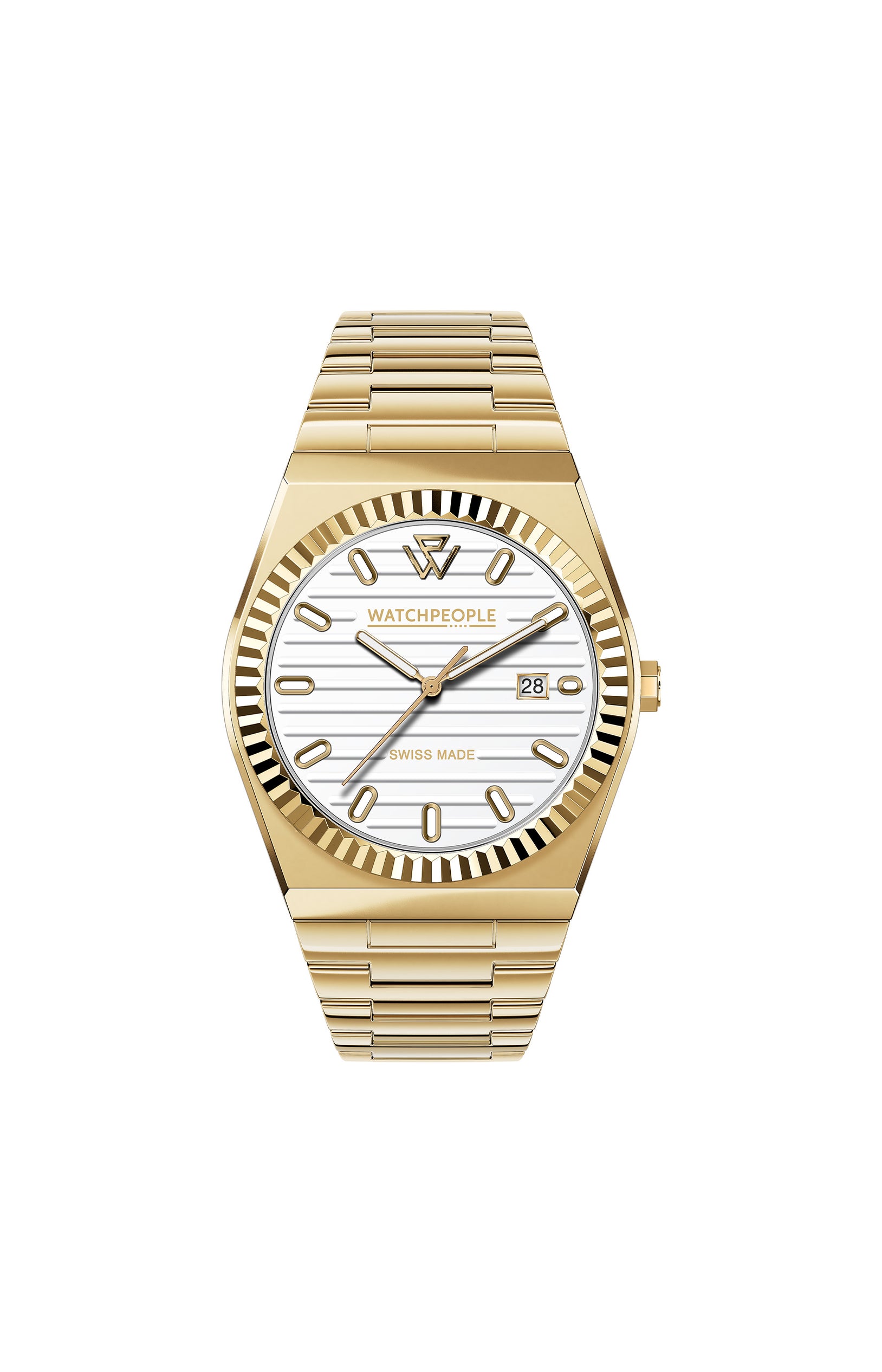 Montre à quartz - ICE WP1 - Medium - Gold Shiny White