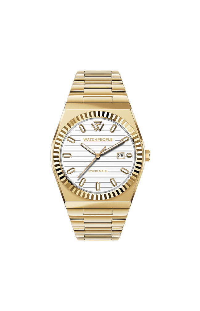 Montre à quartz - ICE WP1 - Medium - Gold Shiny White