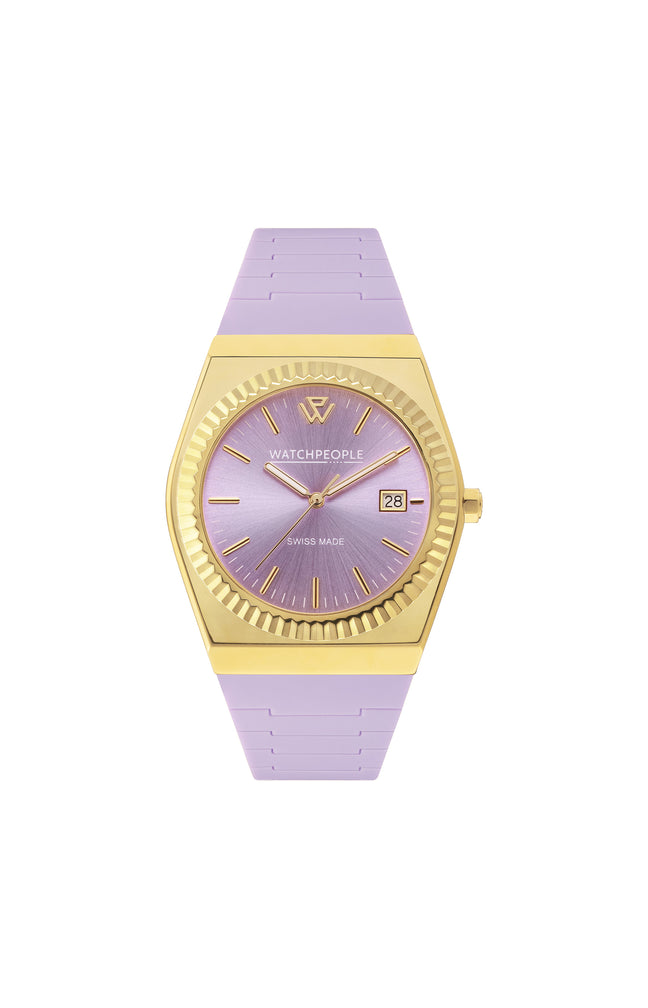 Montre à quartz - WP1 - Small - Gold Shiny Soft Lilac