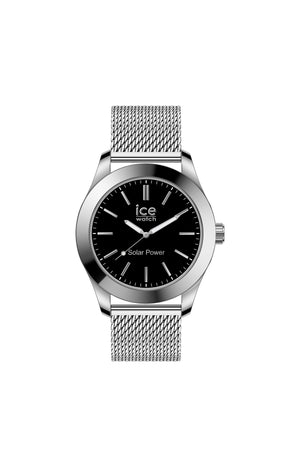 Montre à quartz - ICE steel - Milanese - Medium Black
