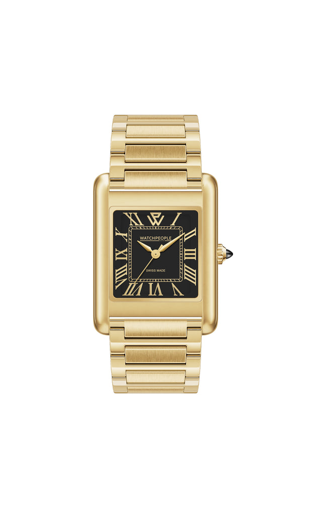 Montre à quartz - WP6 - Small - Shiny Gold Black