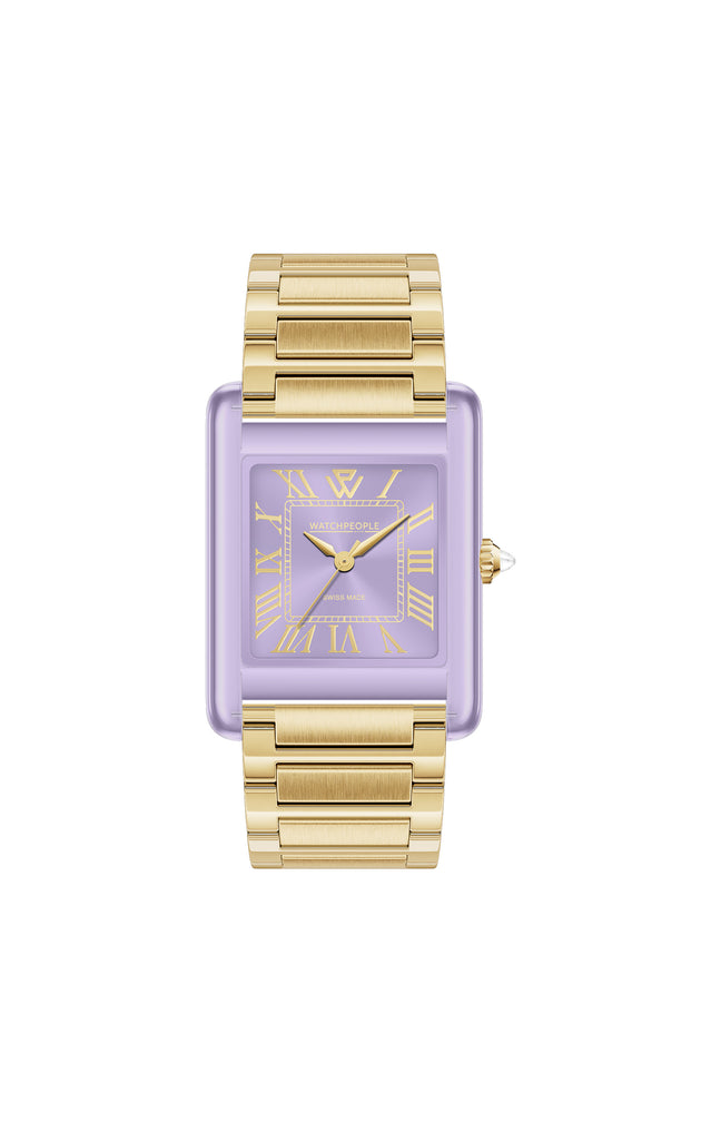 Montre à quartz - WP6 - Small - Gold Soft Lilac
