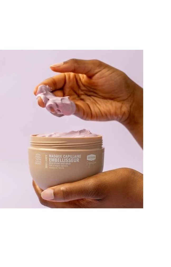 Masque embellisseur bio - Karité & Moutarde - Cheveux abîmés - 250 ml