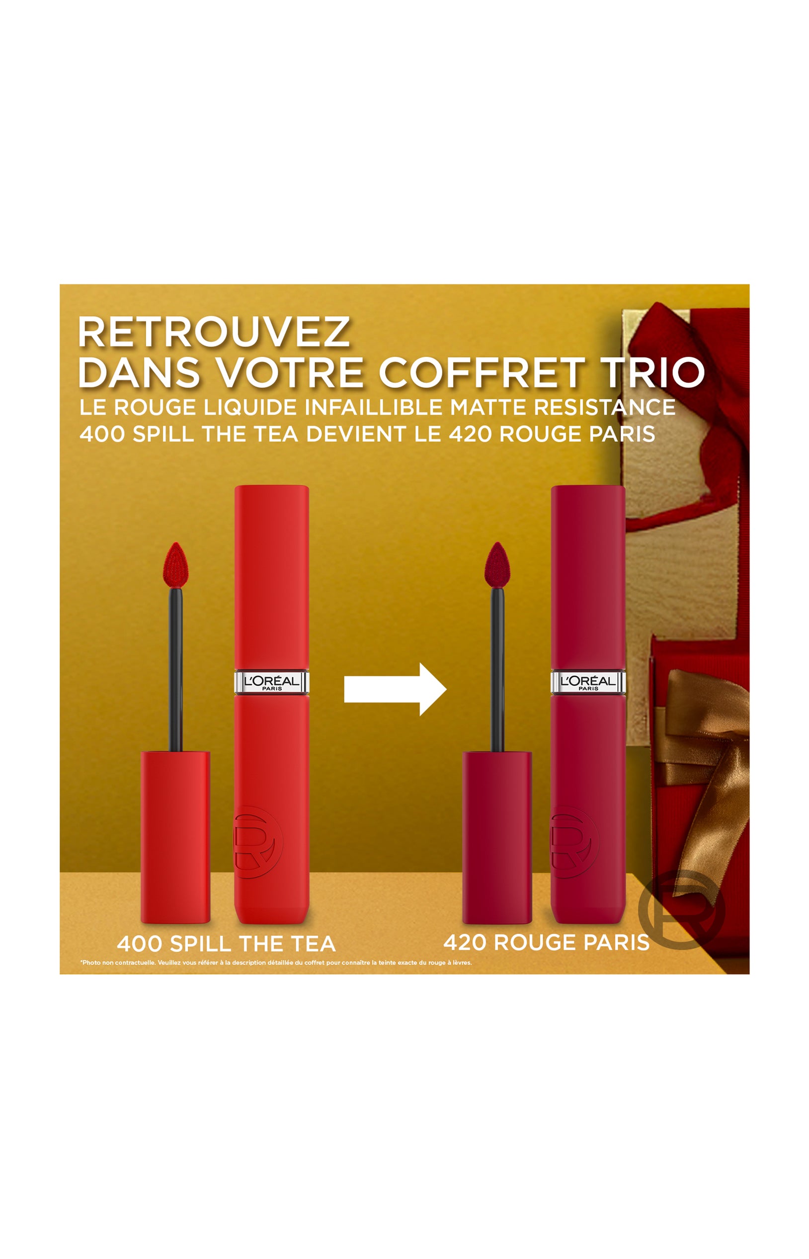 Coffret mascara, eyeliner & rouge à lèvres - 3 produits