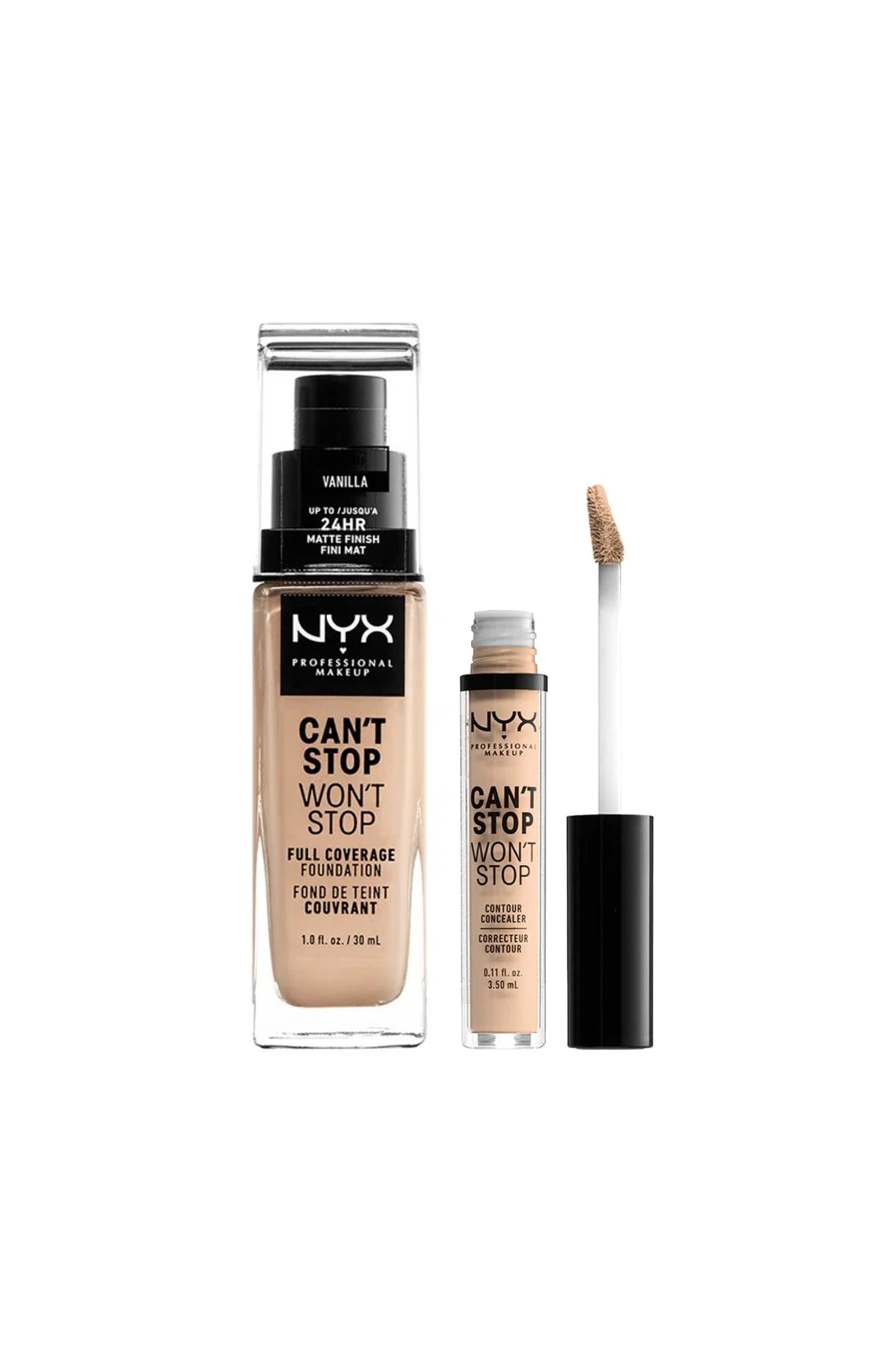 Fond de teint & correcteur anti-cernes - Can't Stop Won't Stop - Vanilla