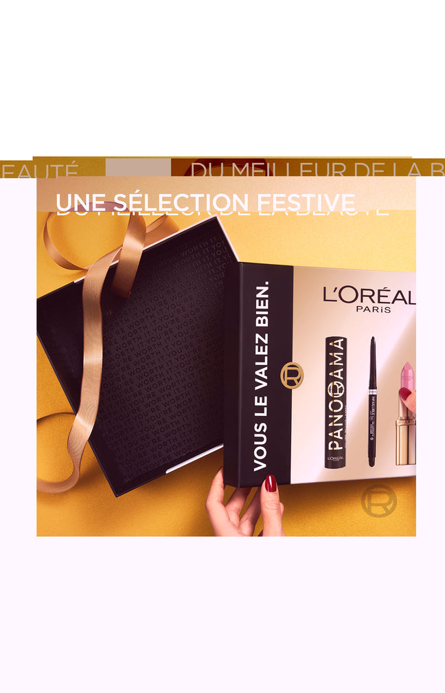 Coffret mascara, eyeliner & rouge à lèvres - 3 produits