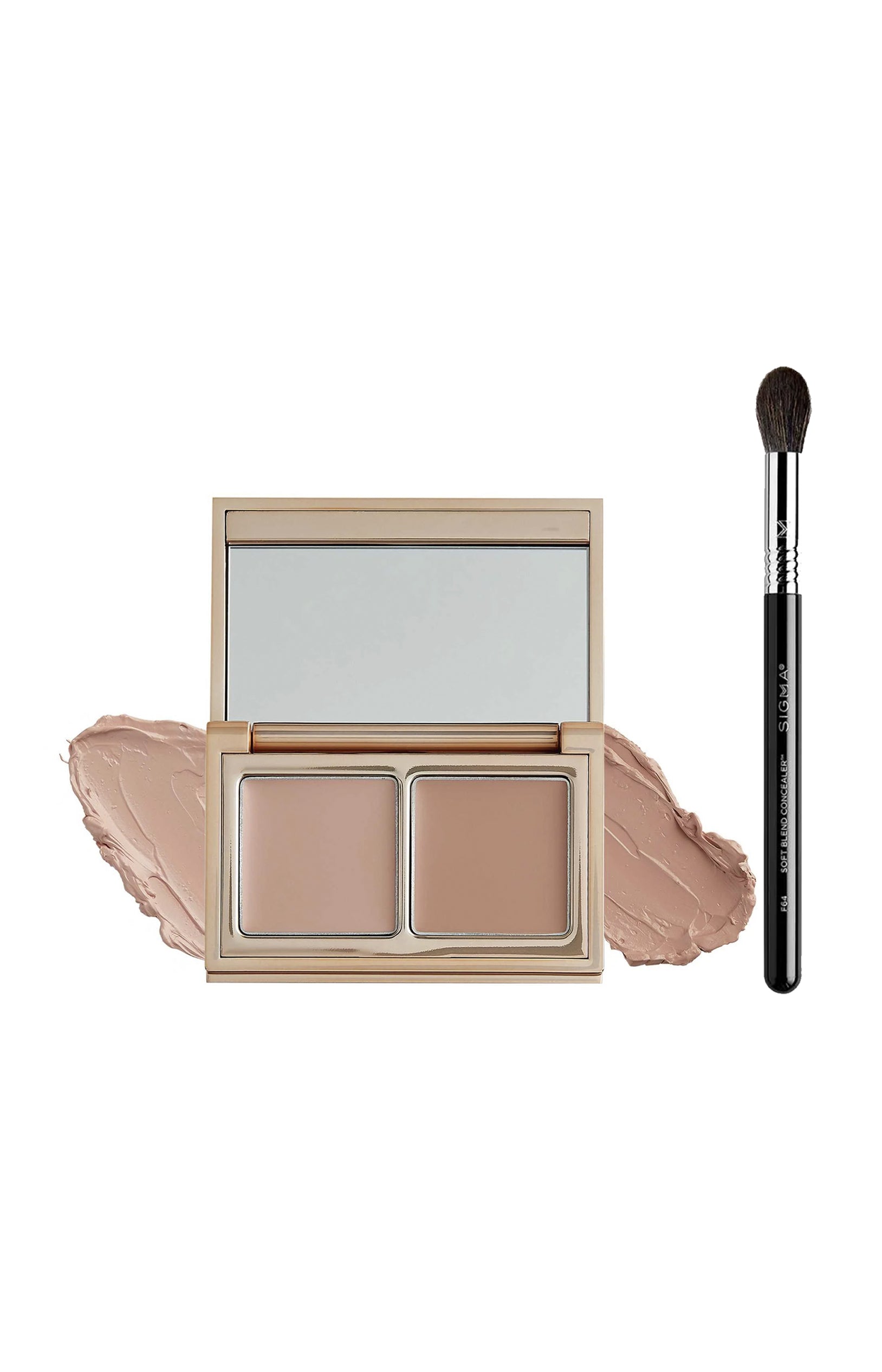 Duo de correcteurs & pinceau - Light To Medium & F64