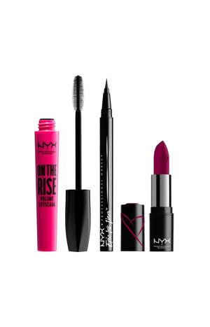 Kit maquillage d'Halloween - Black & Dirty Talk - 3 produits
