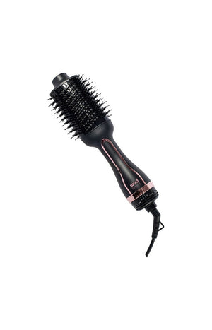 Brosse coiffante & séchante - Brevis - Noir & rose gold