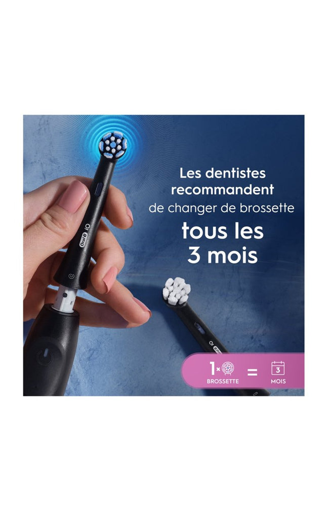 Lot de 6 brossettes de rechange - Gentle Care - Noir