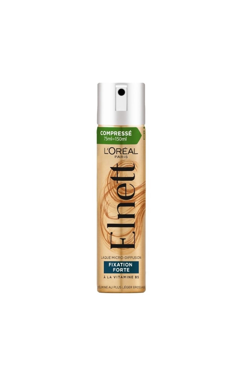 Laque à cheveux - Fixation forte - 2 x 75 ml